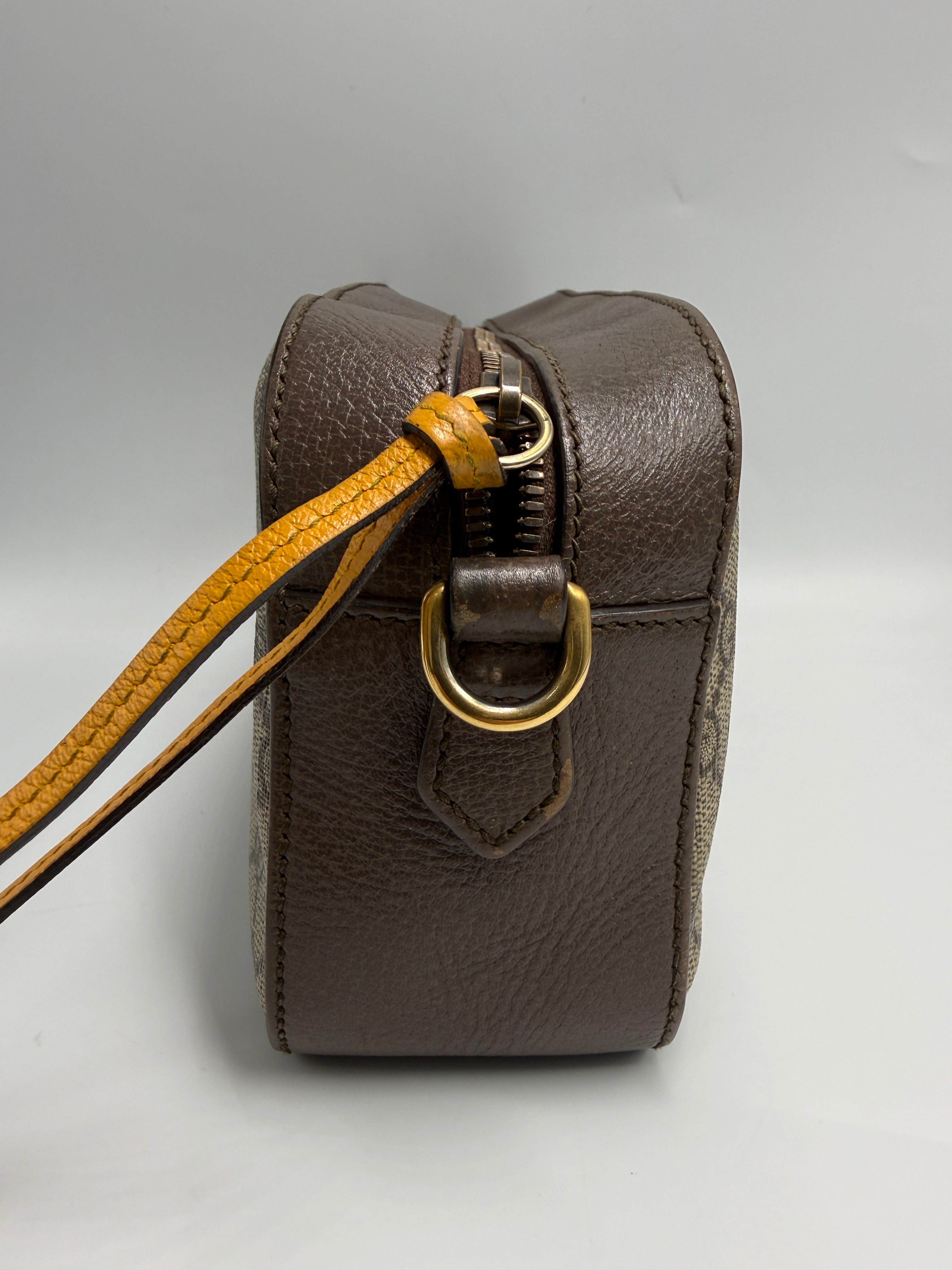 Gucci Neo Classic Feline Head Camera Bag in GG Supreme Canvas