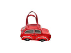 Ultra-Rare Braccialini Temi Red Leather Car Handbag – Limited Edition 1 of 10 Worldwide