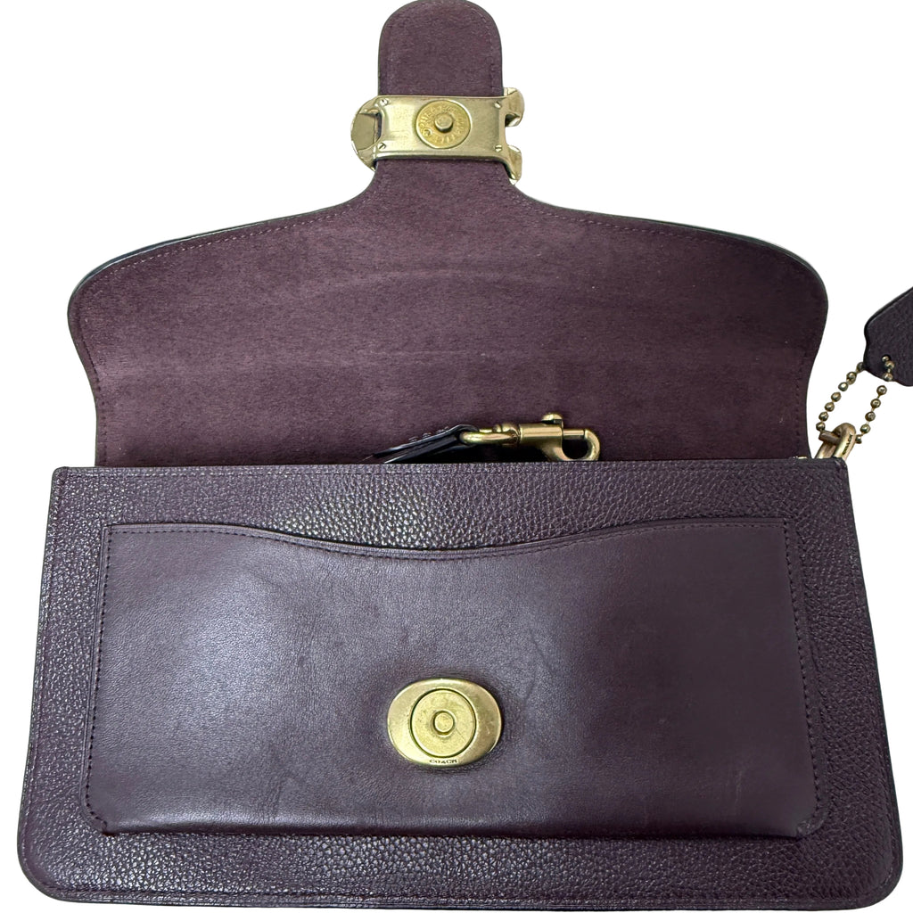 Tabby Shoulder Bag 26 Burgundy