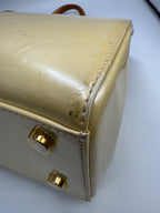 Louis Vuitton (VI0121) Brea MM Monogram Vernis Leather Bag – Yellow