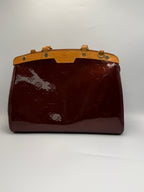 Louis Vuitton Brea MM Monogram Vernis Leather Bag – Amarante