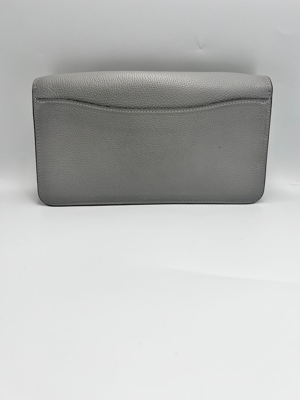 Coach Tabby Shoulder Bag 26 in Grey Polished Pebble Leather
