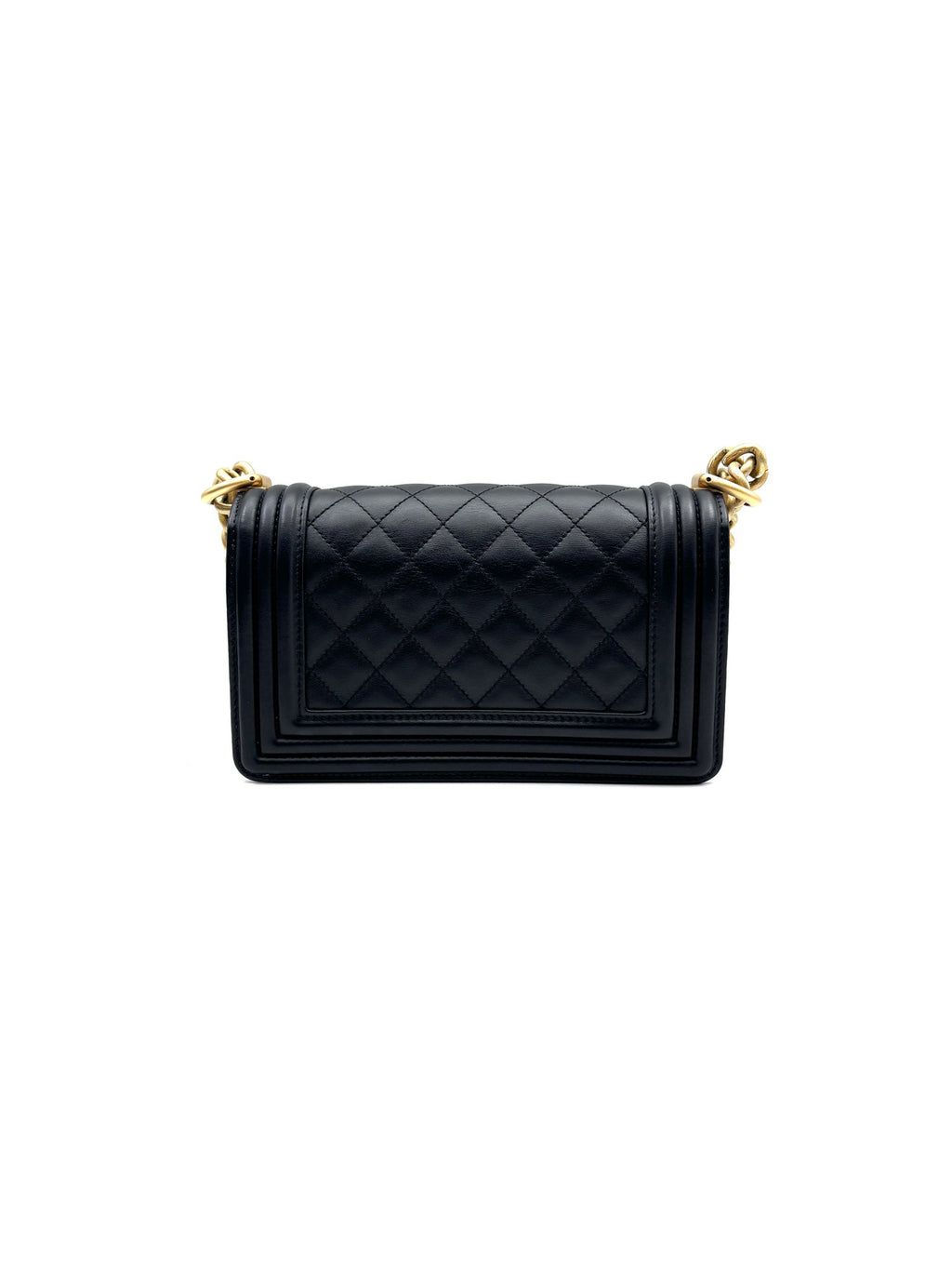Chanel Black Small Leboy