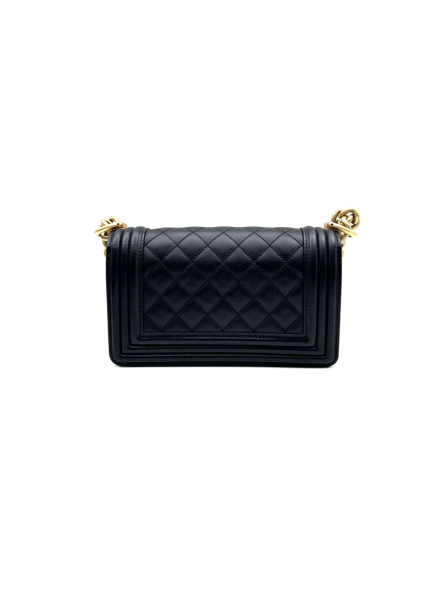 Chanel Black Small Leboy
