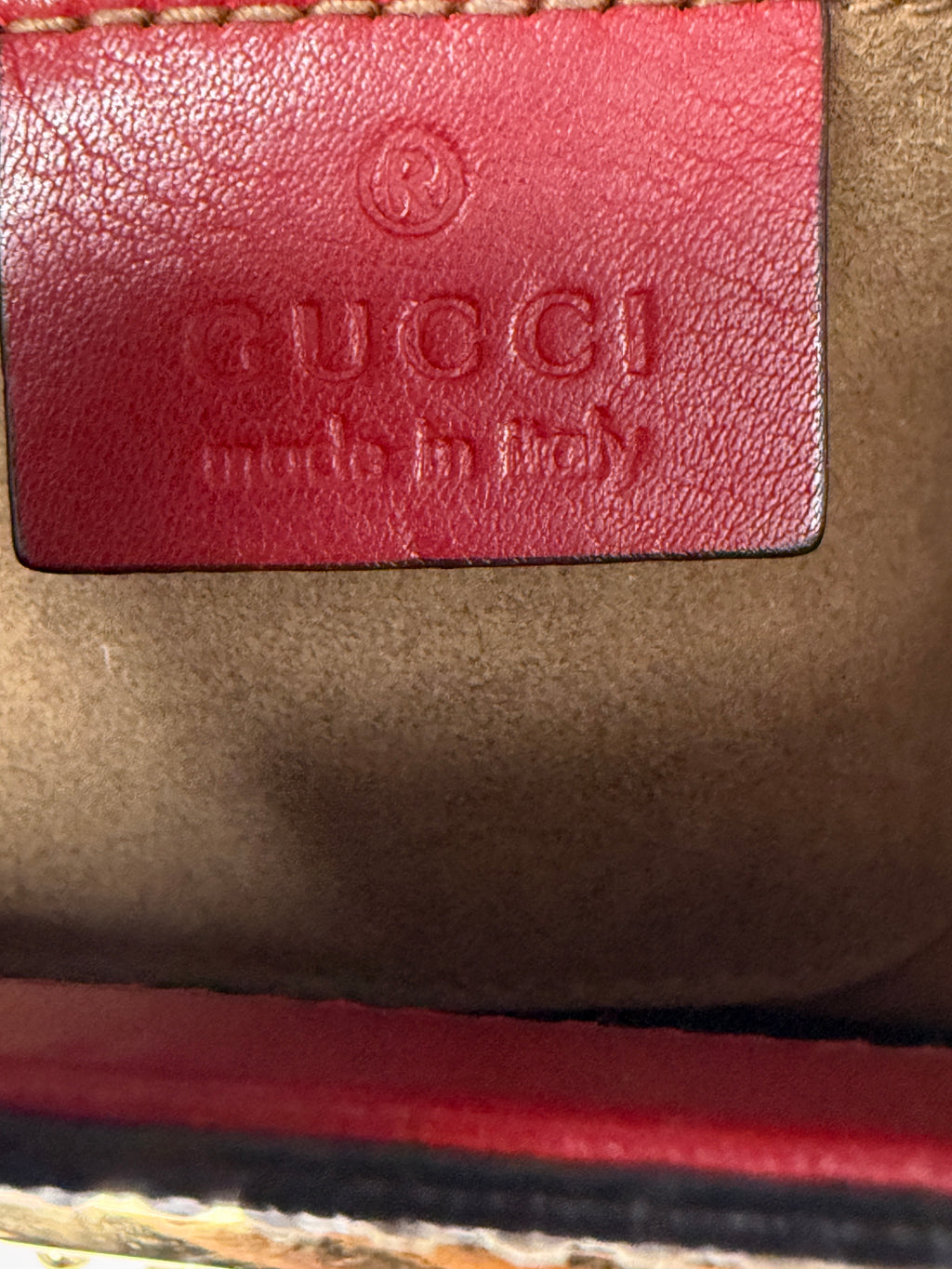 Gucci Padlock Shoulder Bag Pre-owned