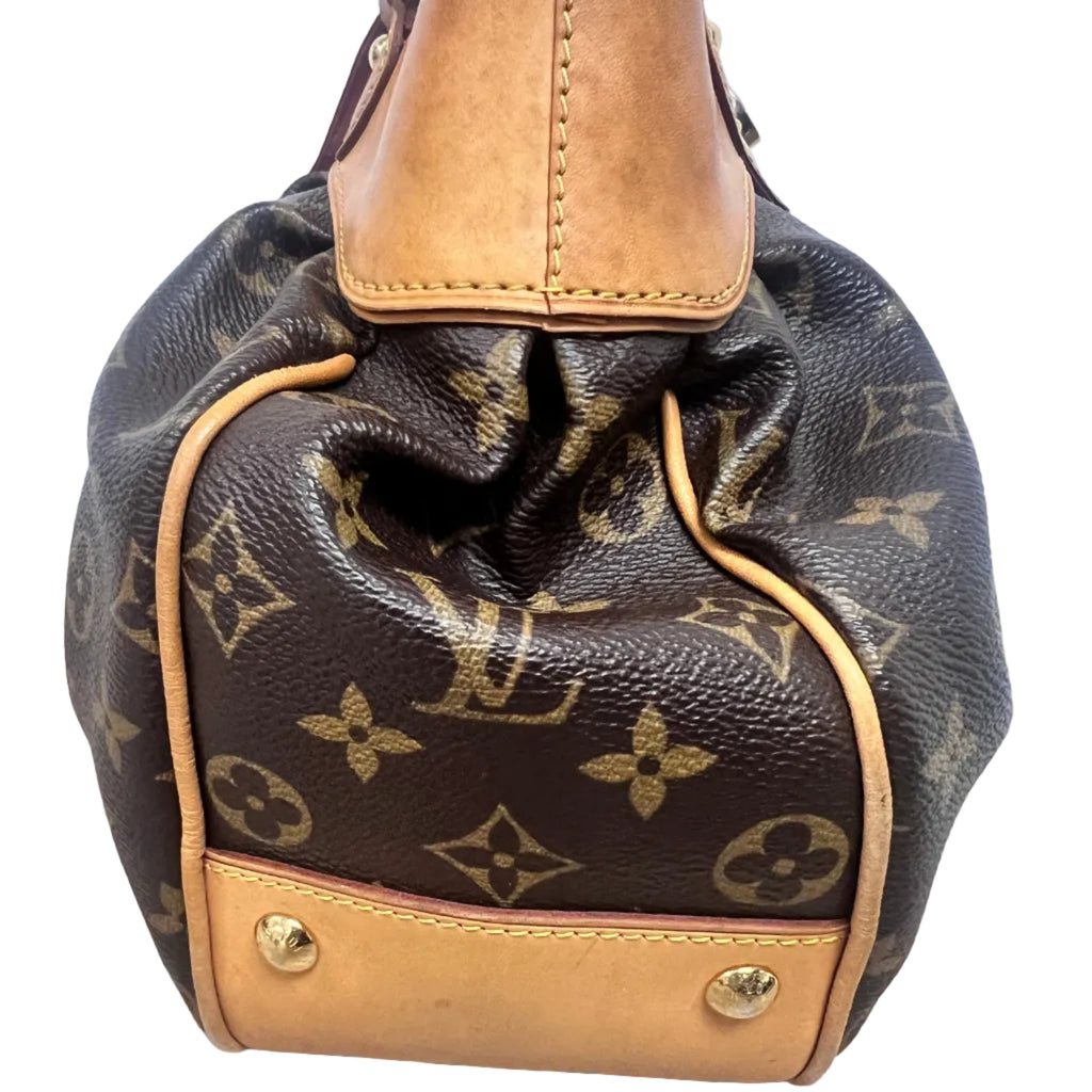 Louis Vuitton Vintage Boetie MM in Monogram Canvas and Vachetta Leather