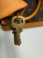 Louis Vuitton Alma BB Monogram Canvas Satchel Bag