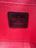Louis Vuitton Damier Ebene Pochette Cosmetique Small Cosmetic Pouch