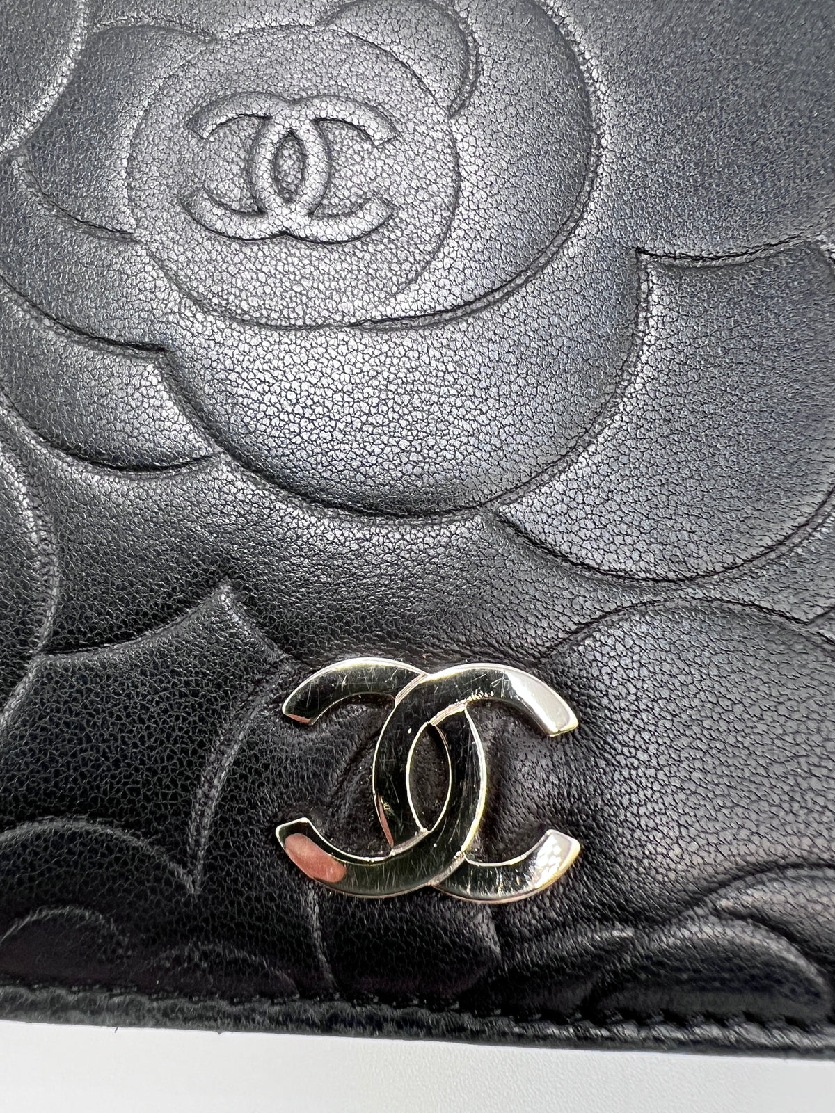 Chanel Black Lambskin Wallet