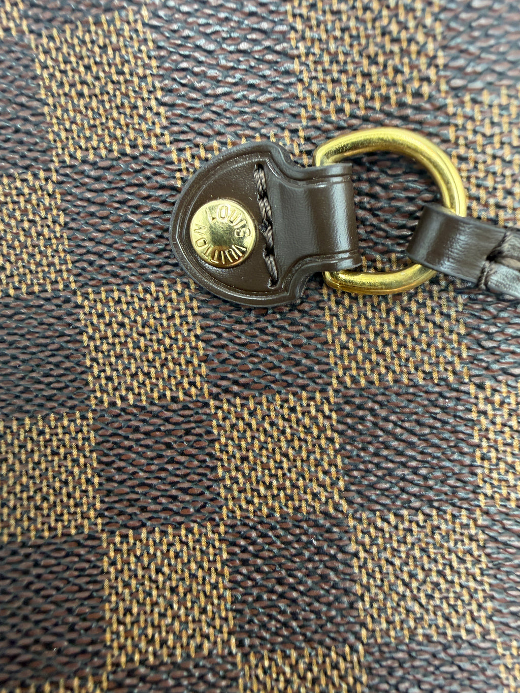 Louis Vuitton Neverfull GM – Damier Ebene Canvas – Pre-owned Authentic Tote Bag