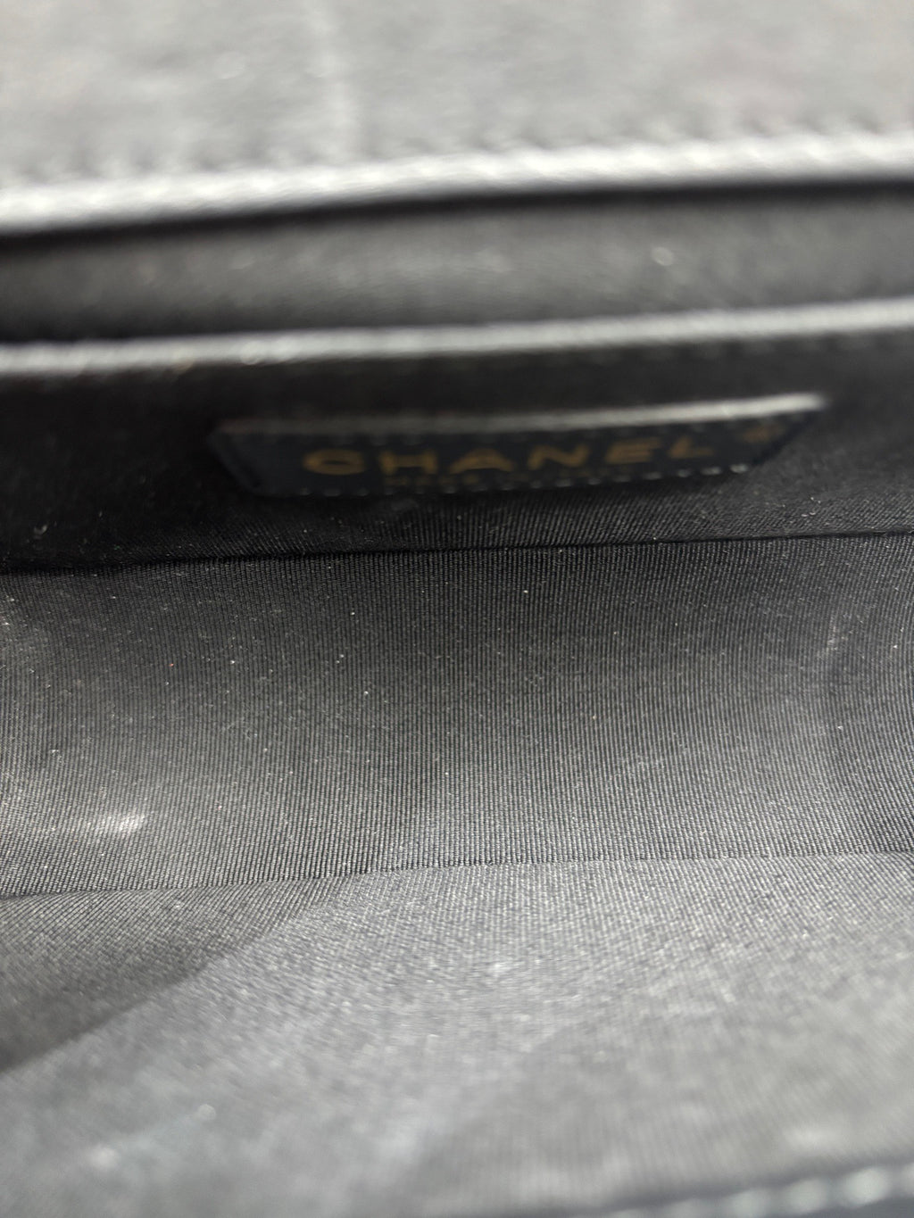 Chanel Black Small Leboy