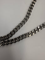 Saint Laurent Cassandre Envelope Chain Wallet / Shoulder Bag in Light Greige Matelassé Leather