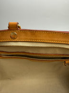 Louis Vuitton (VI0121) Brea MM Monogram Vernis Leather Bag – Yellow