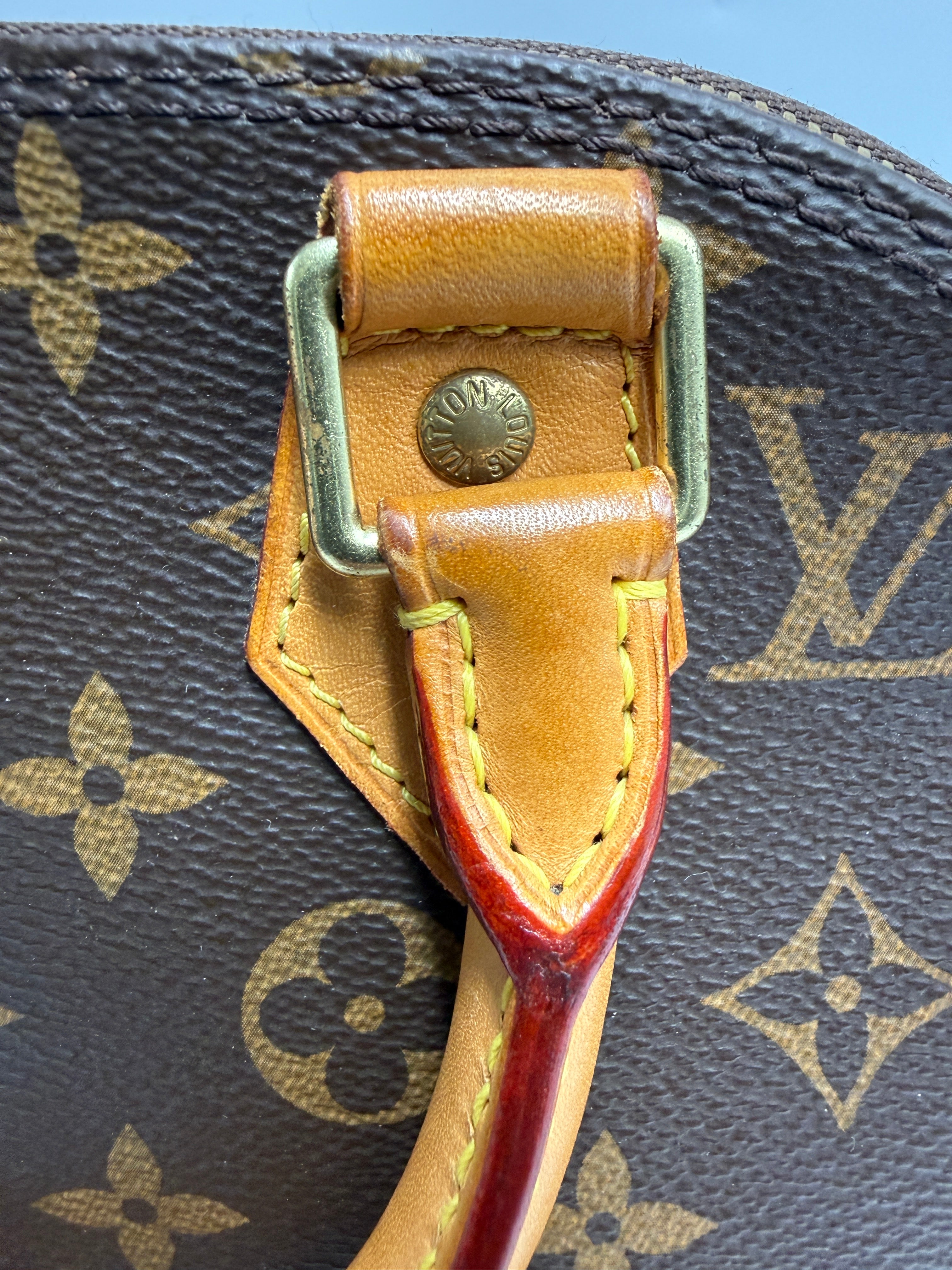 Louis Vuitton Alma BB Monogram Canvas Satchel Bag