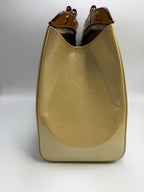 Louis Vuitton (VI0121) Brea MM Monogram Vernis Leather Bag – Yellow