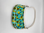 Celine Polka Dot Canvas Shoulder Bag
