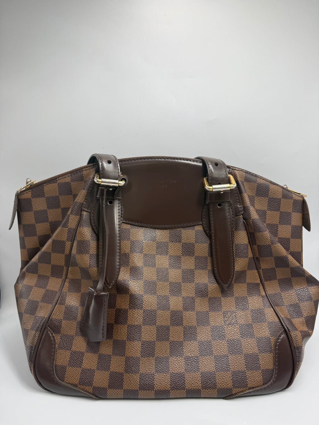 Louis Vuitton Vintage Verona MM in Damier Ébène Canvas