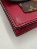 Louis Vuitton Fuchsia Monogram Canvas Flore Chain Wallet Bag