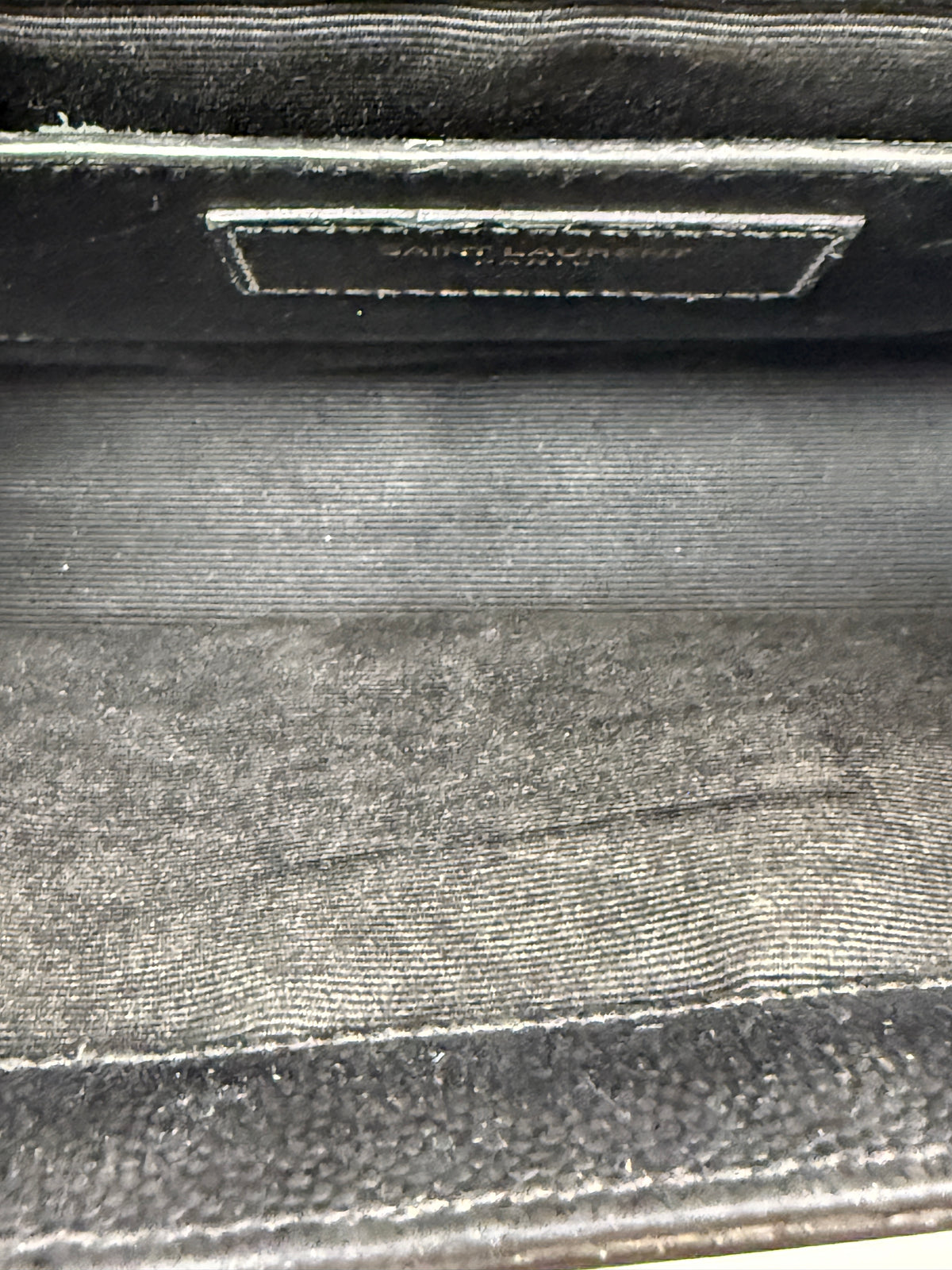Saint Laurent Medium Kate Shoulder Bag Grain de Poudre Leather – Black & Gold