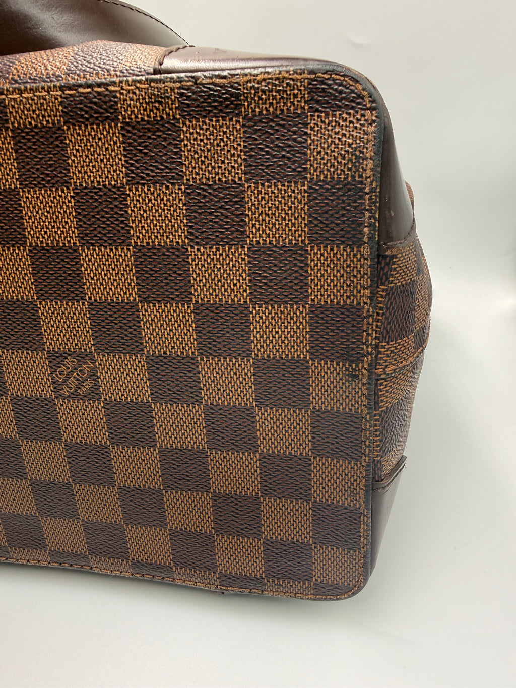 Louis Vuitton Vintage Hampstead MM in Damier Ébène Canvas