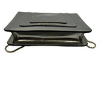 Preowned Bvlgari serpenti head in metallic silver shoulder bag with shoulder strap in good condition