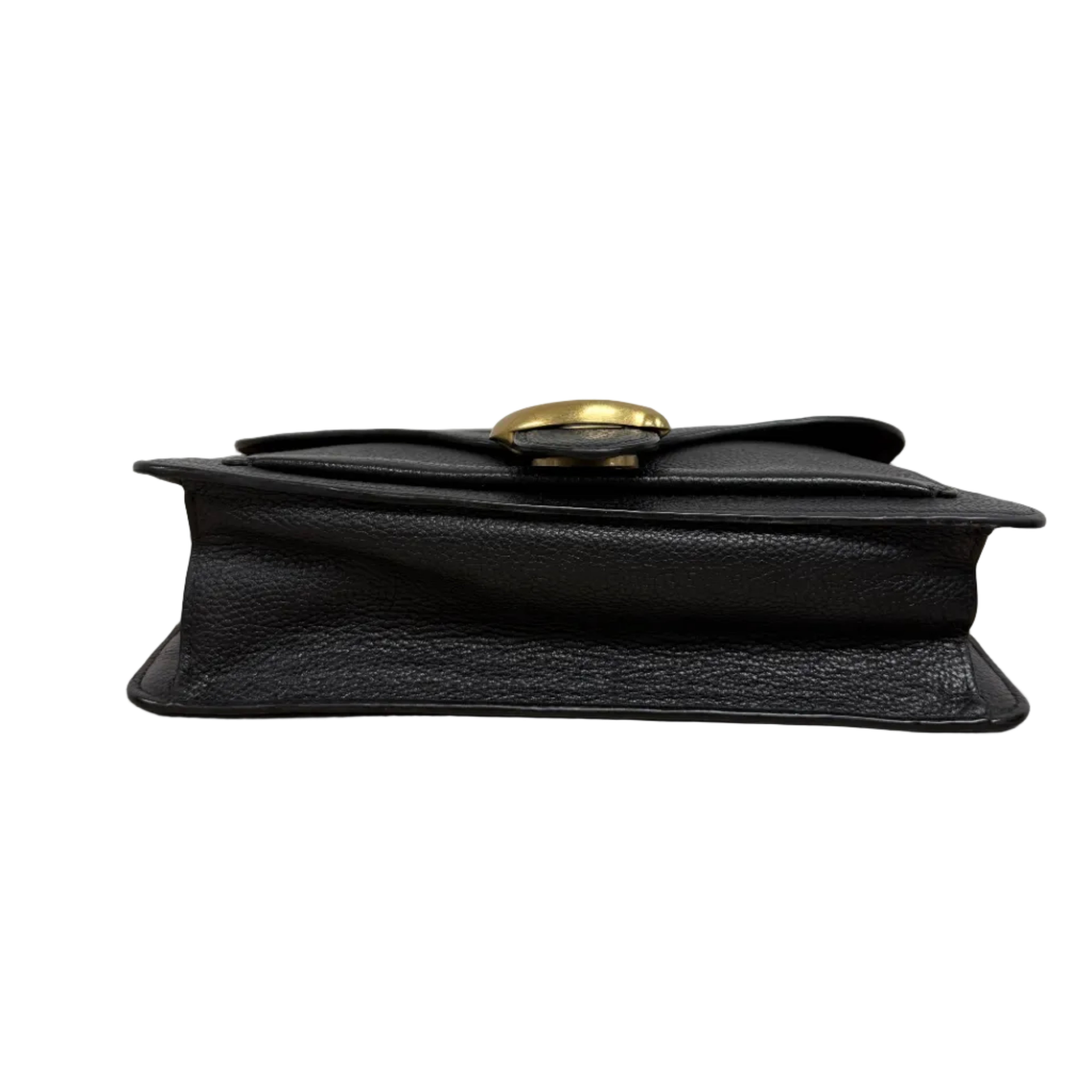 Coach Black Leather Tabby 26 Shoulder Bag