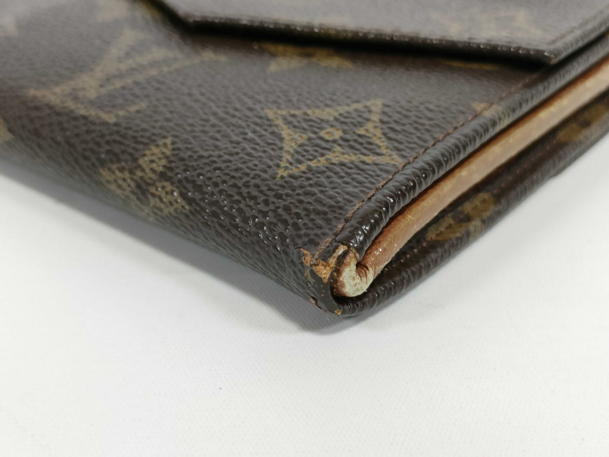 Louis Vuitton Monogram Vintage Wallet 862AN