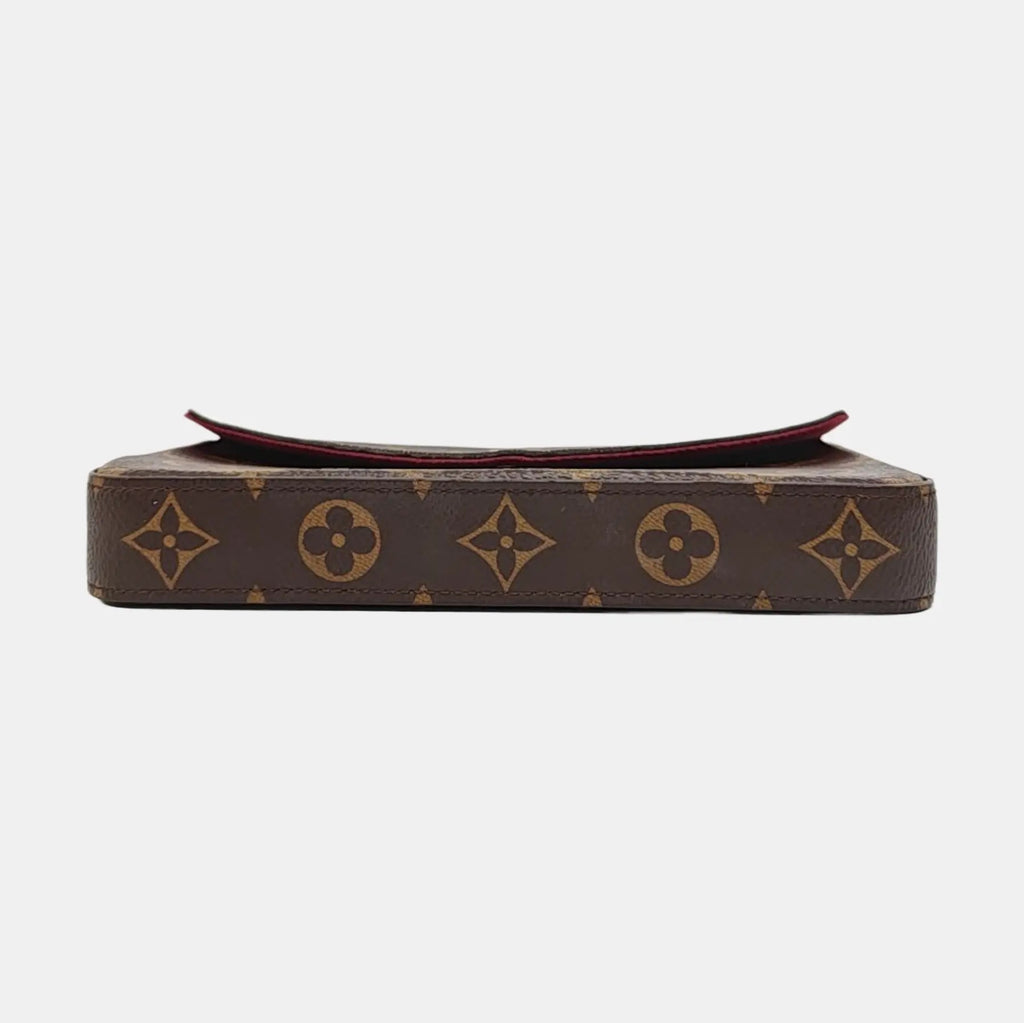 Pre-owned Louis Vuitton Félicie Pochette – Monogram Canvas –  3-in-1 Chain Wallet