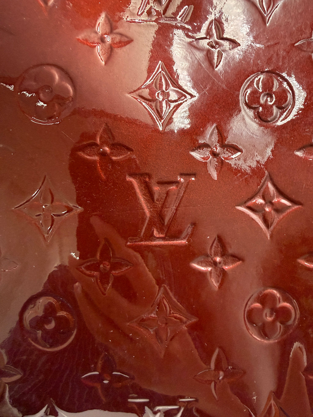 Louis Vuitton ( 2013 ) Brea MM Monogram Vernis Leather Bag – Cherry