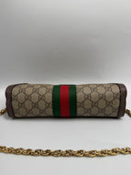 Gucci Ophidia GG Small Chain Shoulder Bag in GG Supreme Canvas