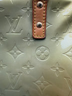 Louis Vuitton Monogram Vernis Soufflot / Tompkins Square Satchel in Bronze