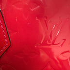 Louis Vuitton Alma BB Red Monogram (2014) Vernis Patent Leather Handbag