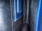 Bvlgari Serpenti Forever Metallic Calfskin Flap Bag in Electric Blue