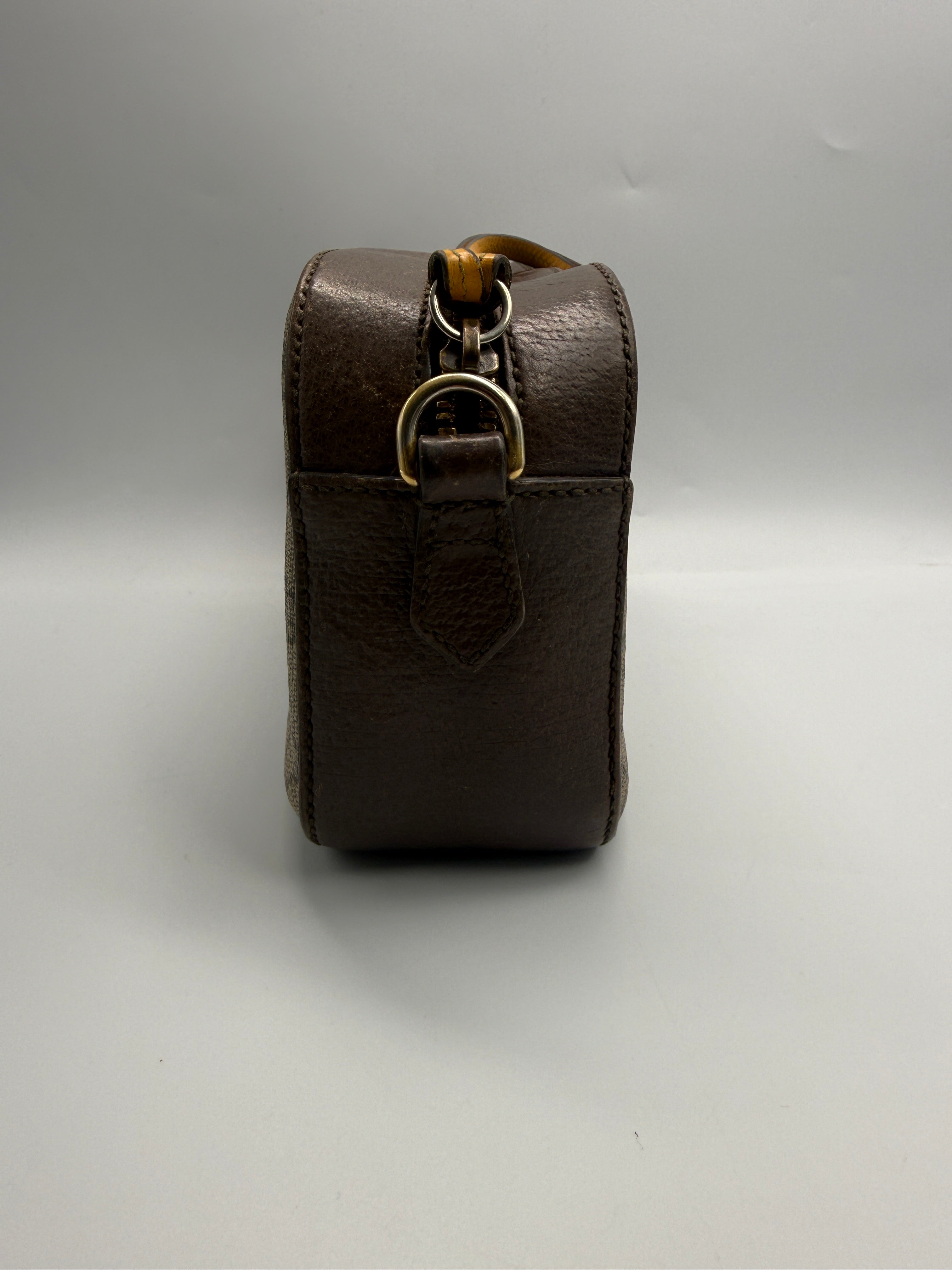 Gucci Neo Classic Feline Head Camera Bag in GG Supreme Canvas