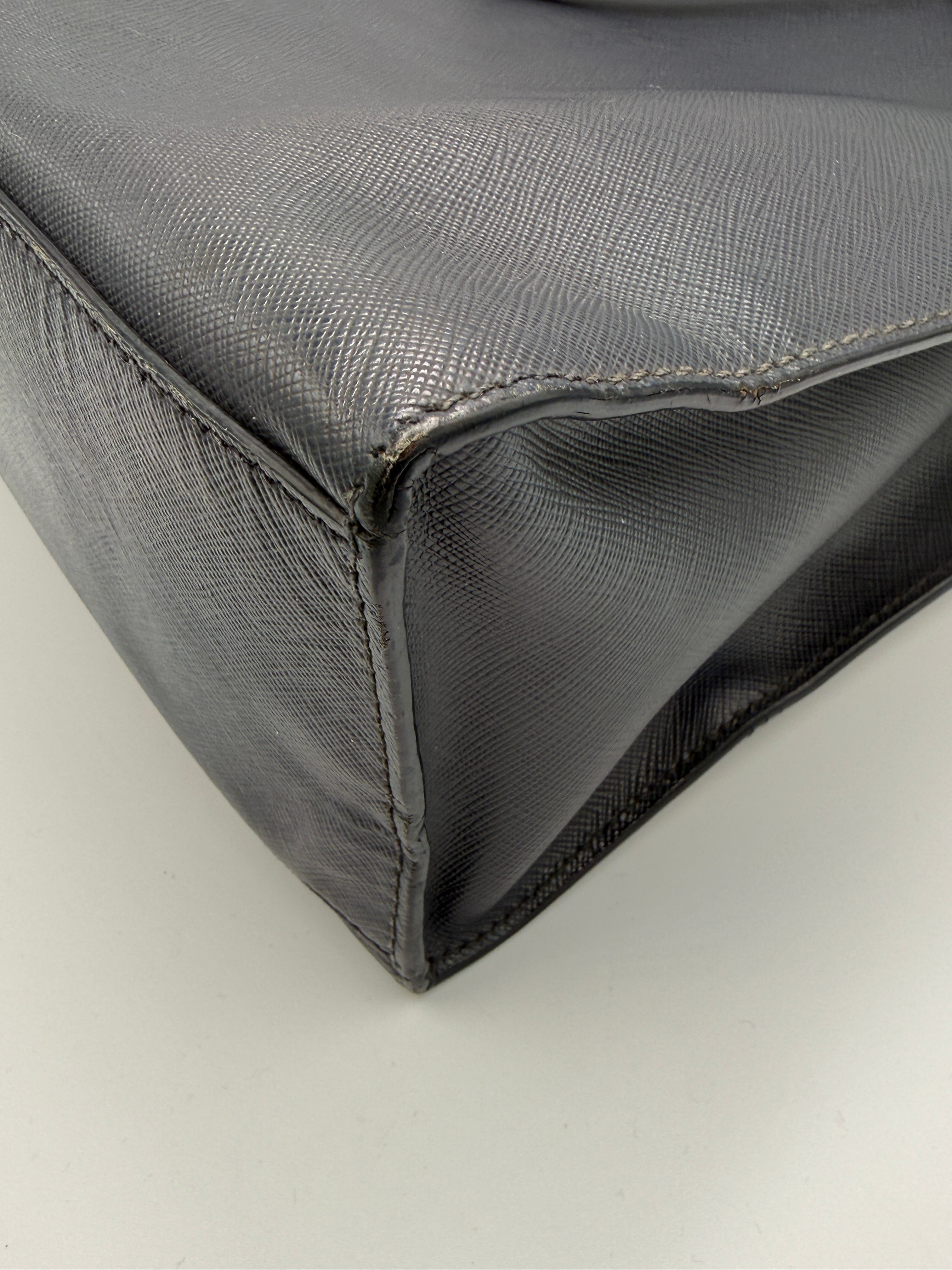 Prada Galleria Saffiano Leather Tote Bag – Classic Black (Nero)