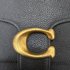 Coach Black Leather Tabby 26 Shoulder Bag