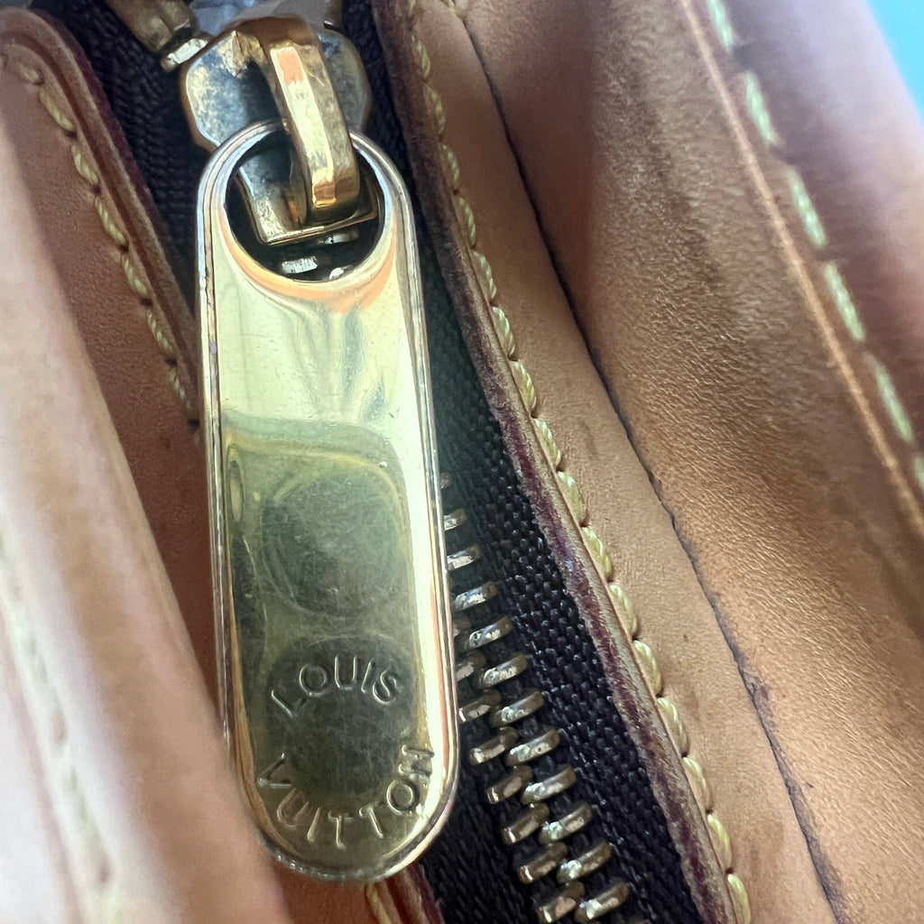 Louis Vuitton Vintage Boetie MM in Monogram Canvas and Vachetta Leather