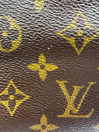 Louis Vuitton Alma MM Monogram Canvas Satchel Bag