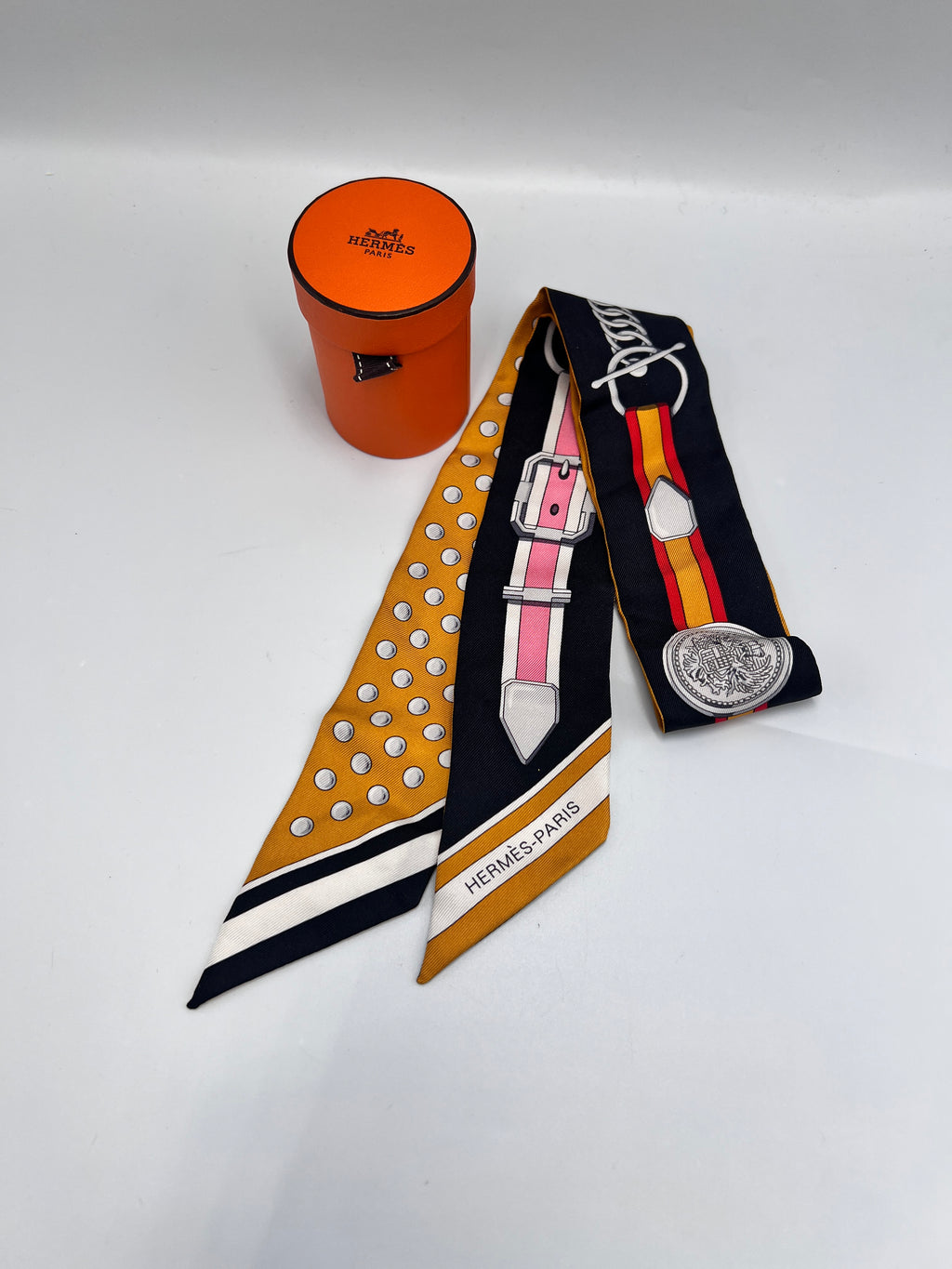 Hermès Twilly Silk Scarf