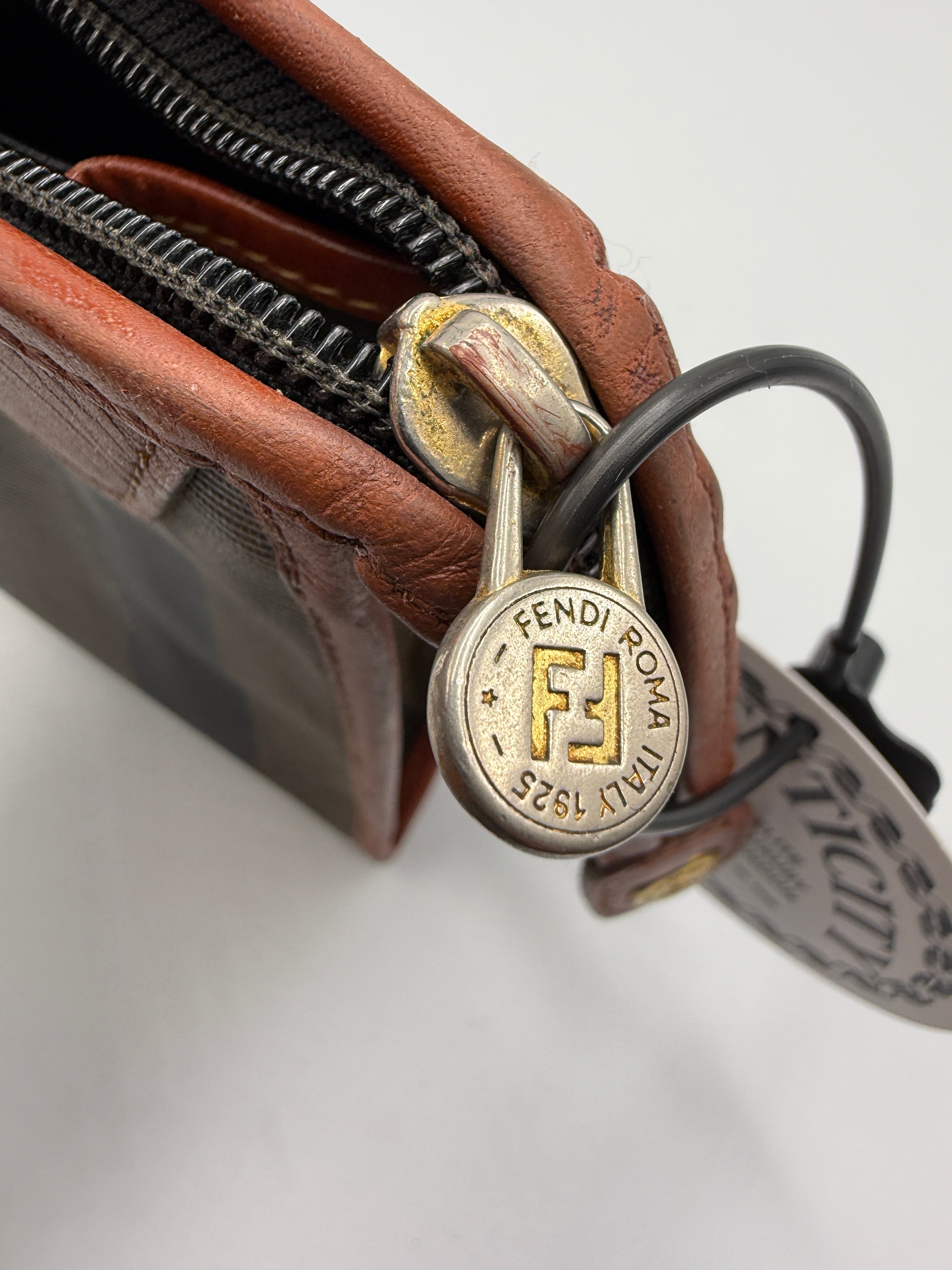 Fendi Leather Clutch Pouch