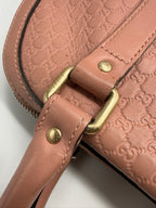 Gucci Medium Microguccissima Dome Top Handle Bag in Dusty Pink