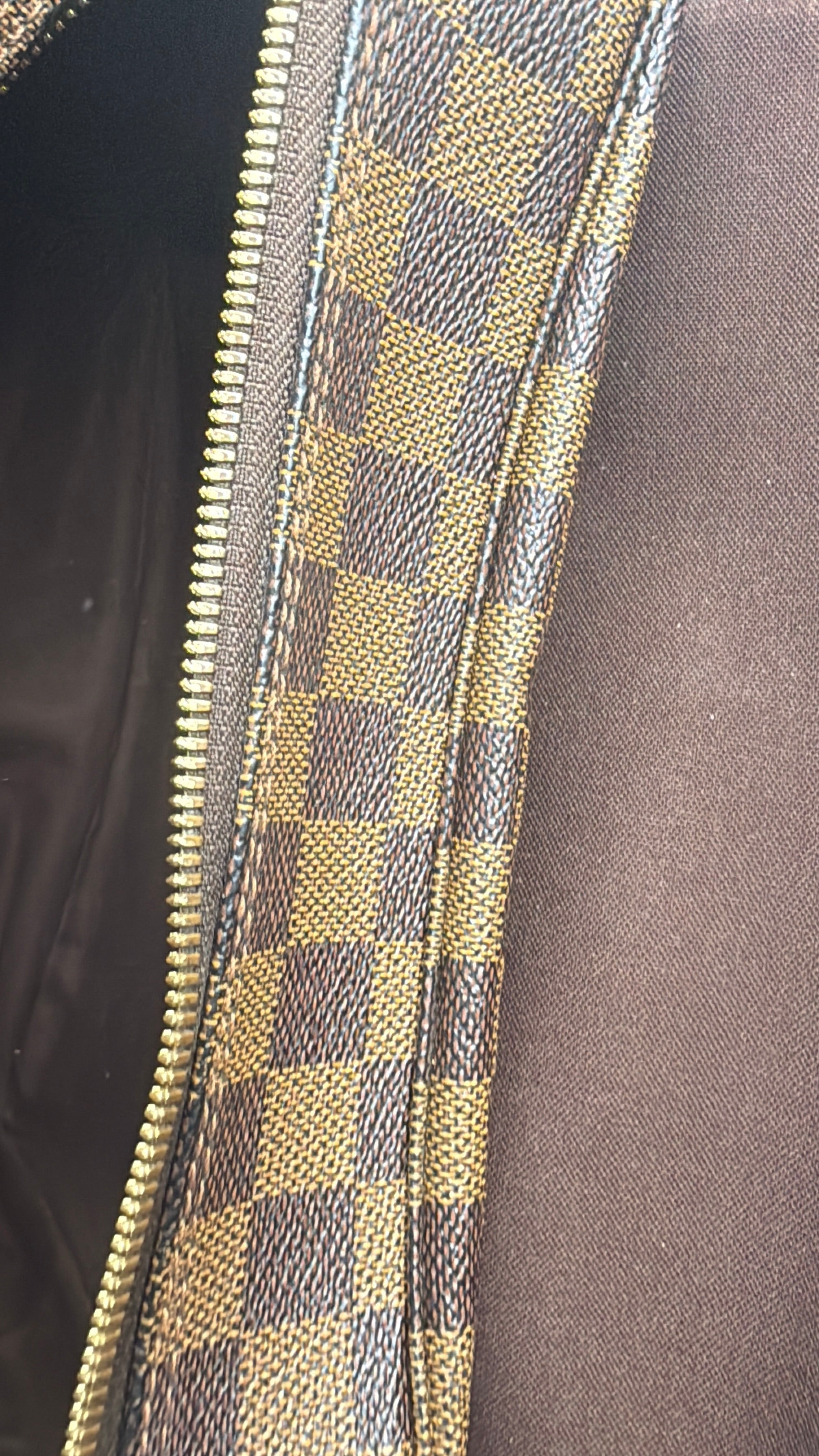 Louis Vuitton Naviglio Messenger Bag in Damier Ébène Canvas