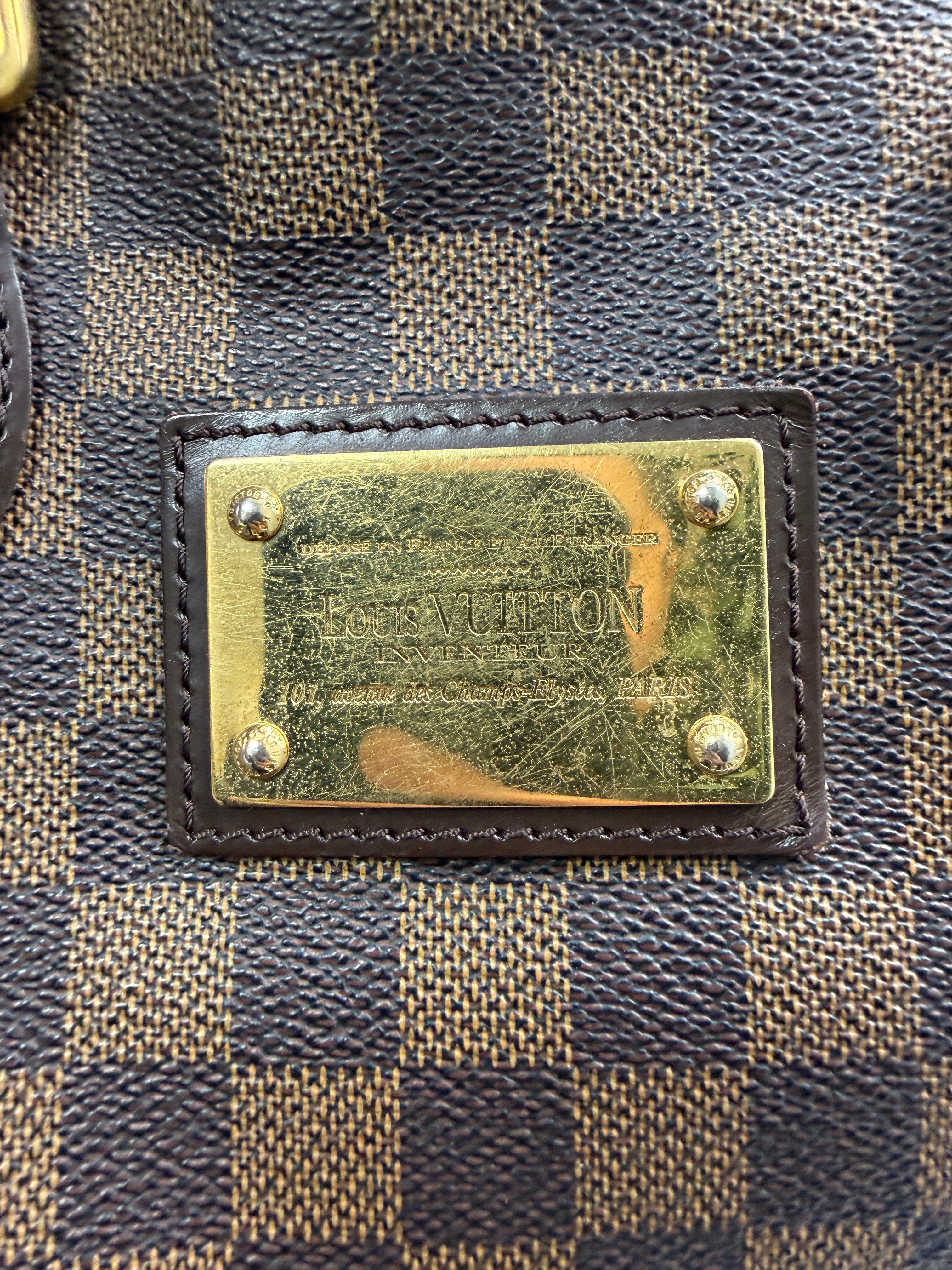 Louis Vuitton Vintage Hampstead PM in Damier Ébène Canvas