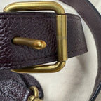 Tabby Shoulder Bag 26 Burgundy