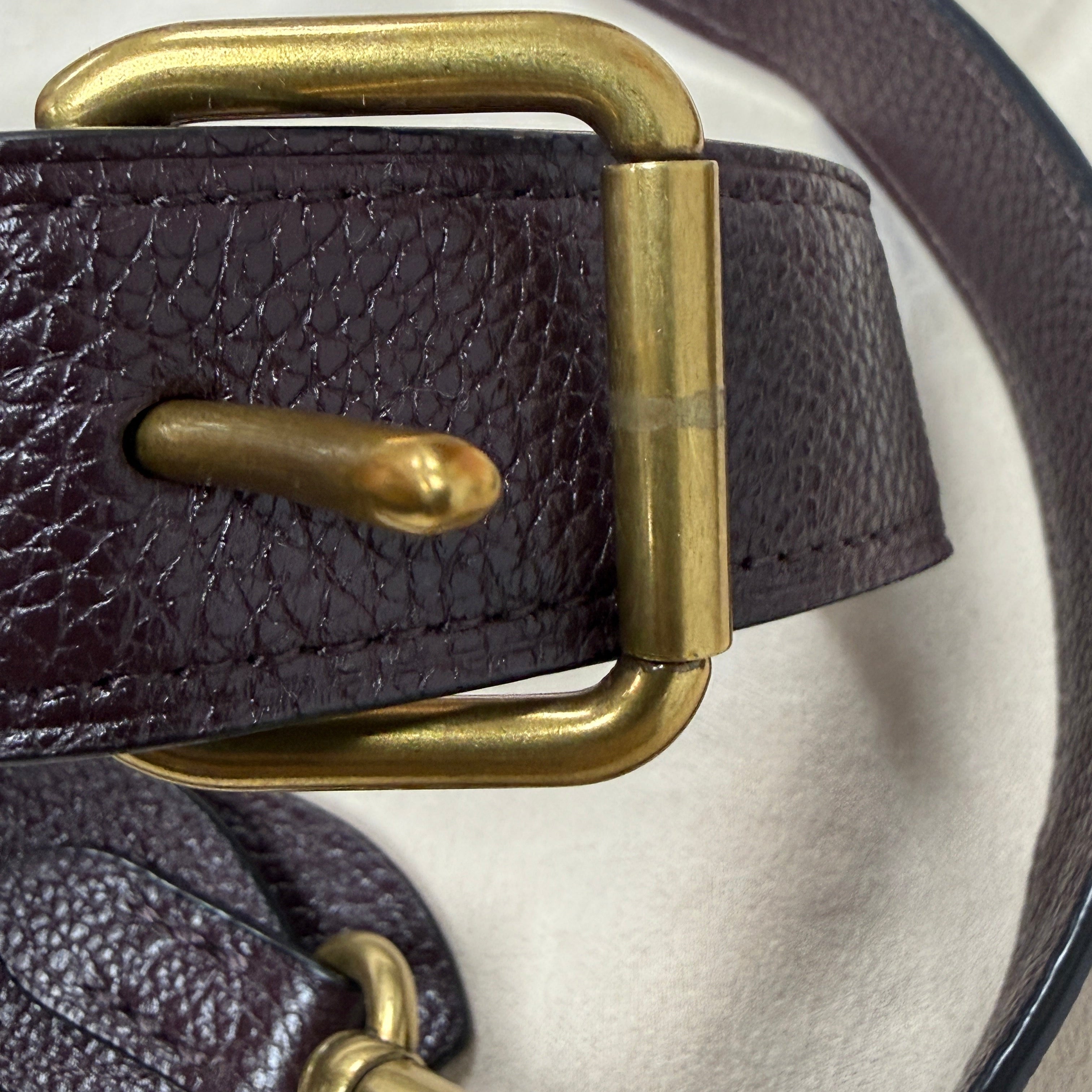 Tabby Shoulder Bag 26 Burgundy