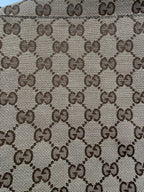 Gucci Vintage Princy Web Shoulder Bag in GG Canvas