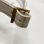 YSL White Le 5A7 Bag