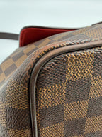 Product Title Louis Vuitton Vintage Bergamo MM in Damier Ébène Canvas