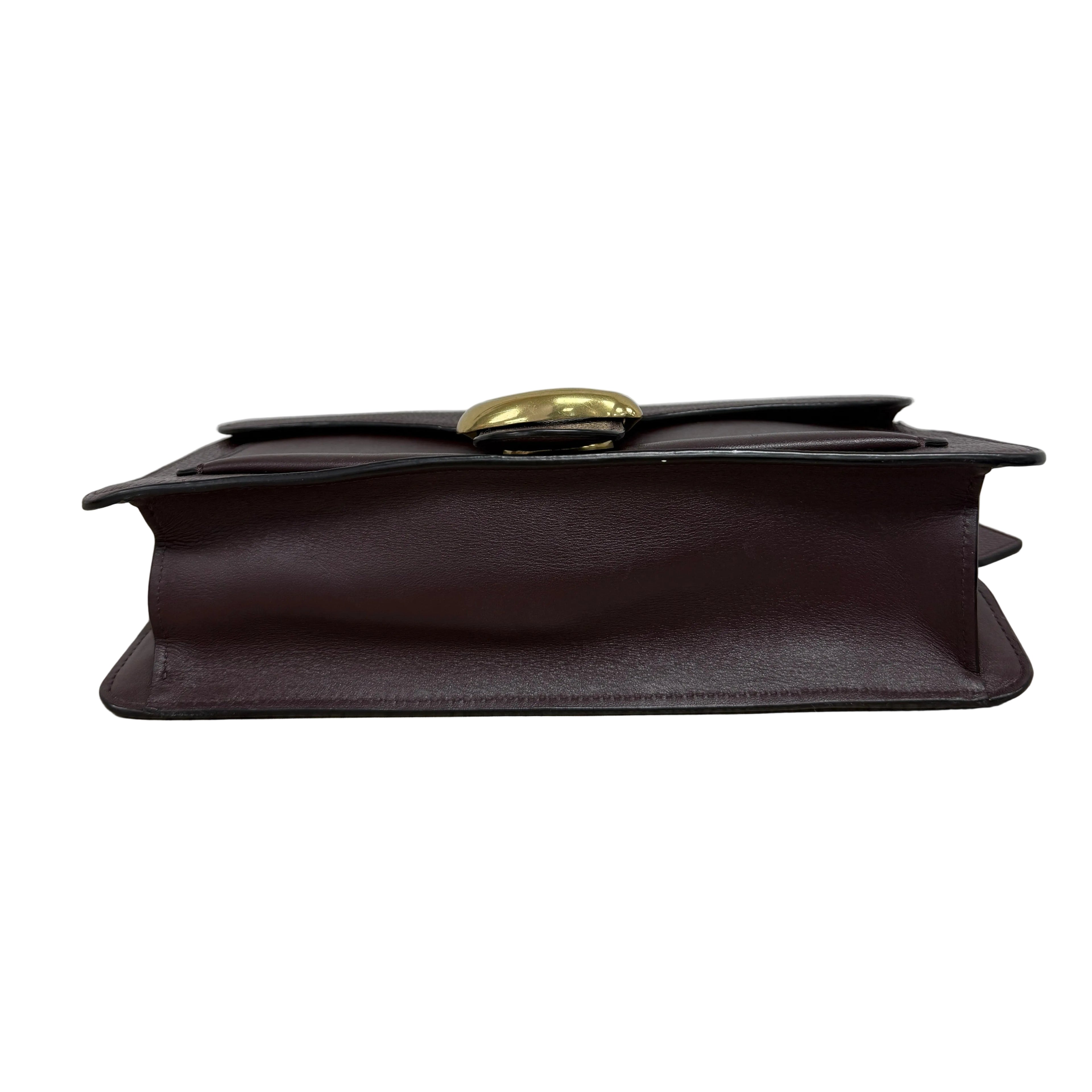 Tabby Shoulder Bag 26 Burgundy