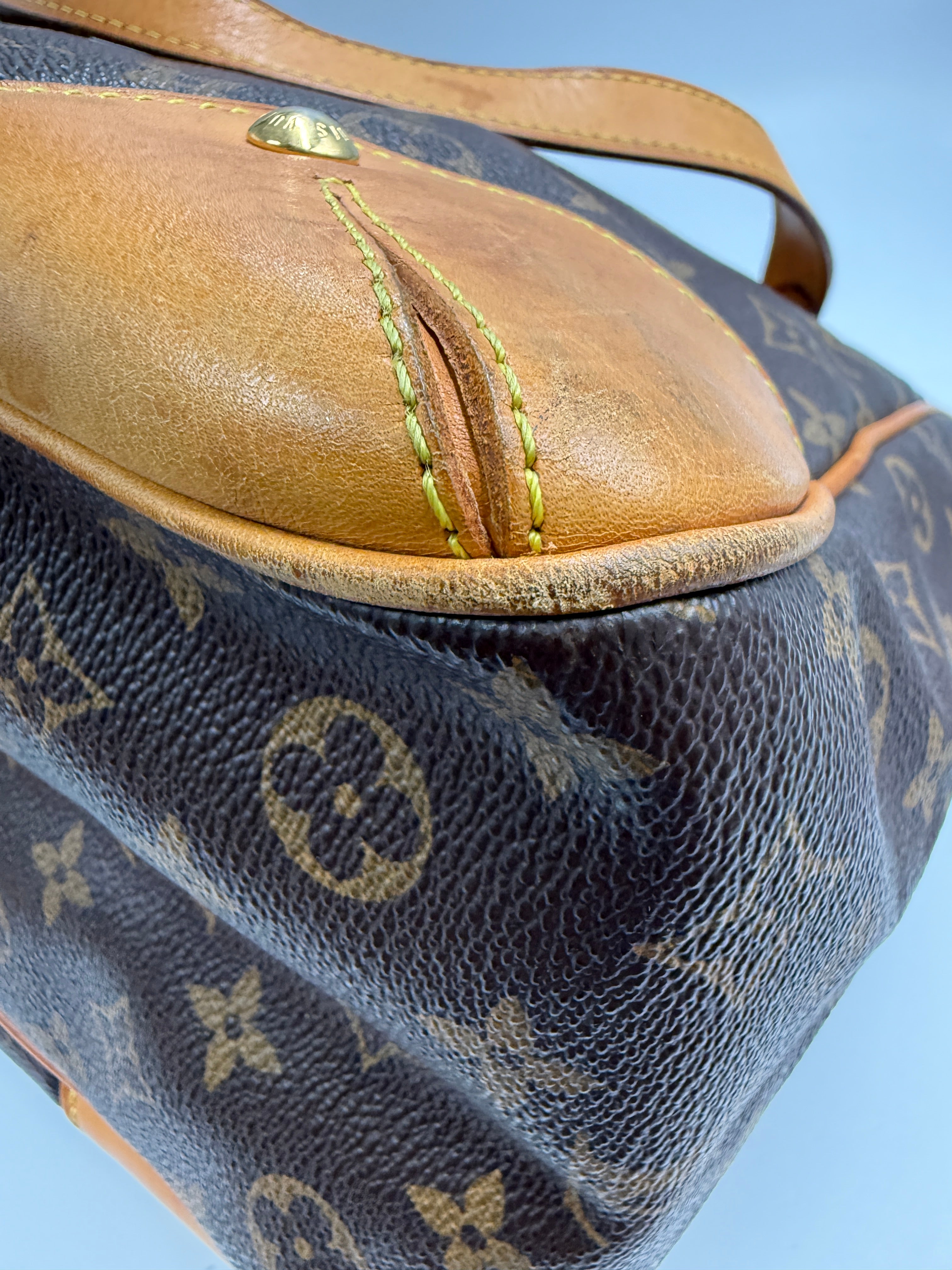 Louis Vuitton Vintage Estrela MM in Monogram Canvas and Vachetta Leather